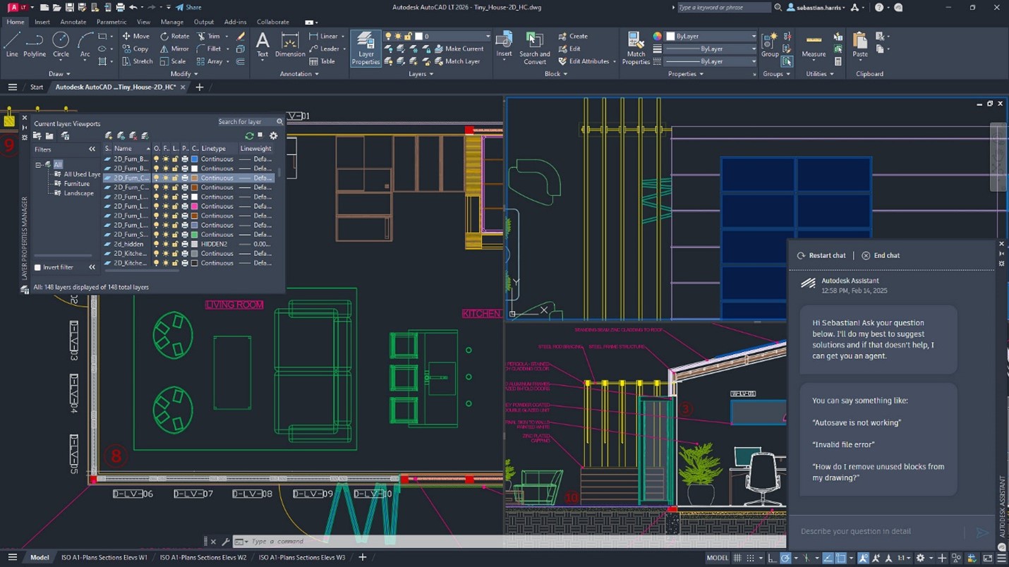 Tính năng mới của Autocad LT 2026